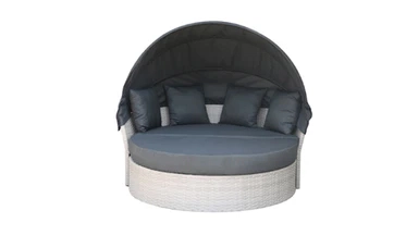 DY-BD-RB_60004 Round Patio Bed
