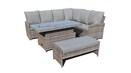 comfy outdoor chairs with ottoman