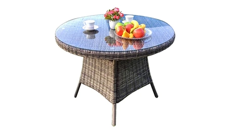 resin wicker patio furniture conversation set